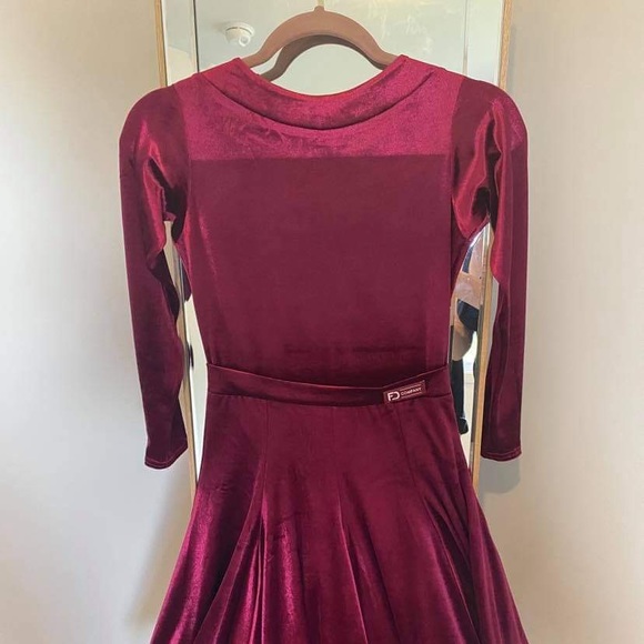 Juvenile ballroom dress girl between 10-12 - Picture 2 of 4